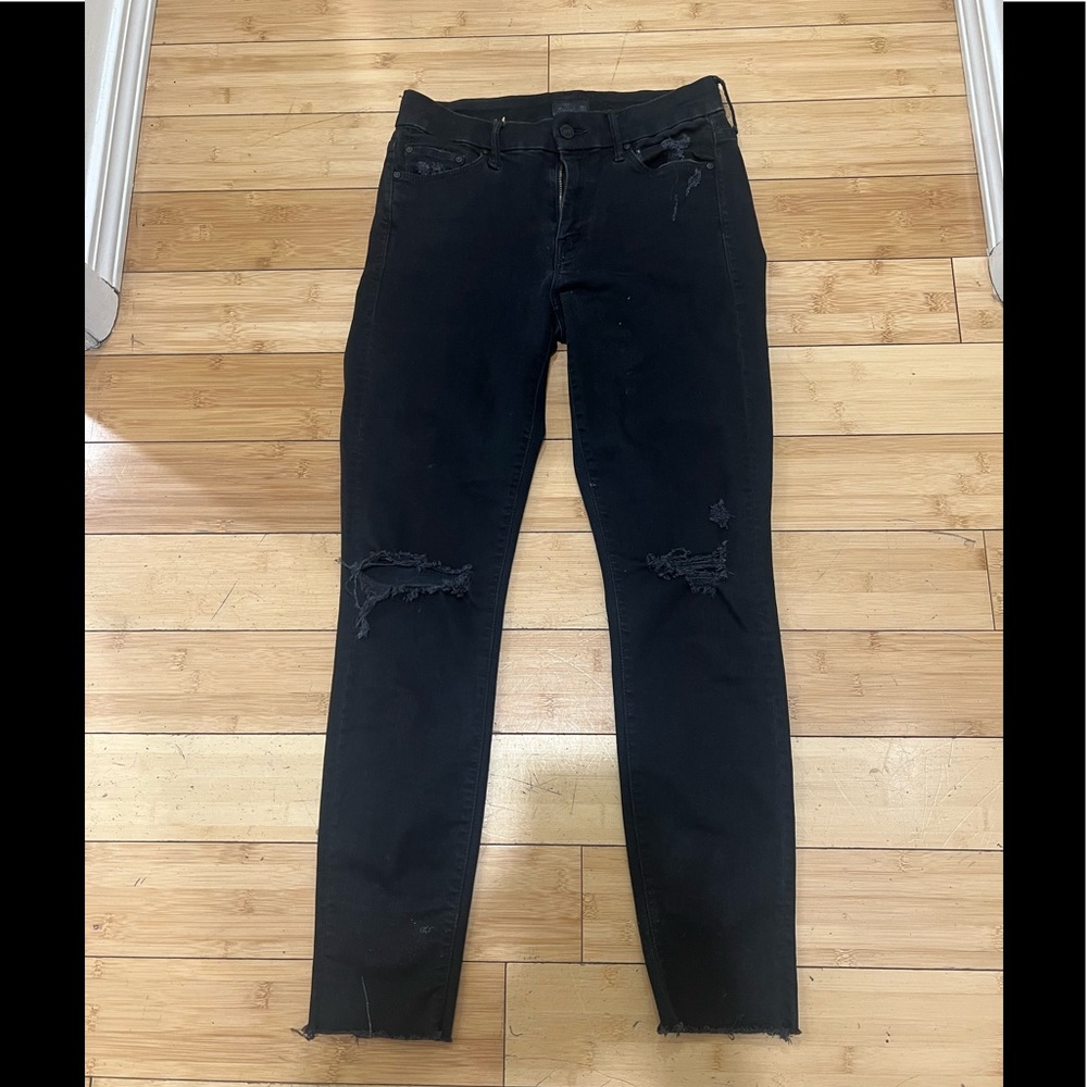 Mother denim mid rise jeans